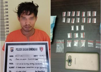 Edarkan Sabu di Ram Sawit, Seorang Buruh Ditangkap Polisi