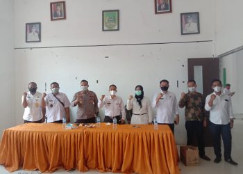 Hadiri Rapat Percepatan Vaksin, Kapolsek Pujud ‘Incar’ Penyebar Hoax