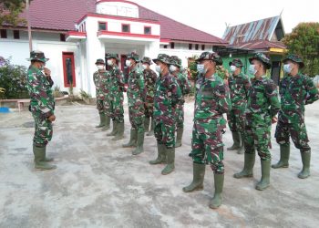 Apel Pagi Rutinitas Satgas TMMD Sebelum Giat Fisik dan Nonfisik