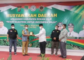 Tomy Sihombing Kembali Nahkodai APKASINDO Rohil
