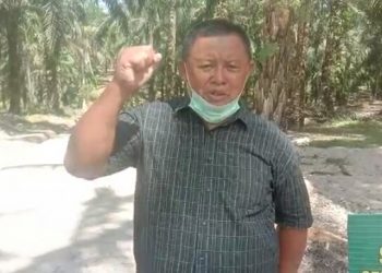 Pak Samudin Ucapkan Terimakasih Atas Pembangunan Aukas Jalan TMMD