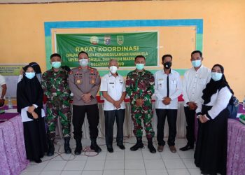 Kapolsek Pujud Hadiri Rakor Pencegahan dan Penanganan Karhutla