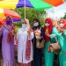 Support UMKM, Ketua PKK Rohil Kunjungi Stand Bazar