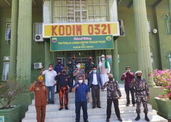 Kodim 0321 Rohil Mewakili Kodam I/BB Ikuti Lomba Binter Tingkat Pusat