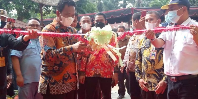 Wabup Sulaiman Resmikan PAMSIMAS di Basira