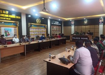 Polres Rohil Fasilitasi Mediasi Rencana Aksi ‘Pendudukan’ PT SIMP