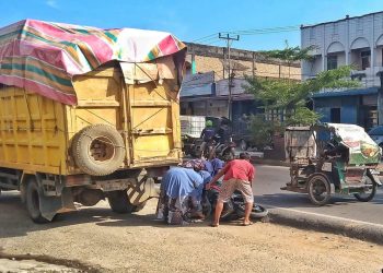 Beram Terlalu Tinggi, Jln Jenderal Sudirman Baganbatu Bikin Merinding