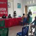 Babinsa Koramil 03/Bgs Melaksanakan Serbuan Vaksin TNI di Simpang Kanan