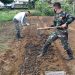 Beri Contoh ke Warga, Babinsa Koramil 03/Bgs Siapkan Lahan Demplot