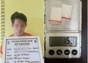 Simpan Sabu di Kotak Rokok, Warga Tanjung Medan Disergap Polisi