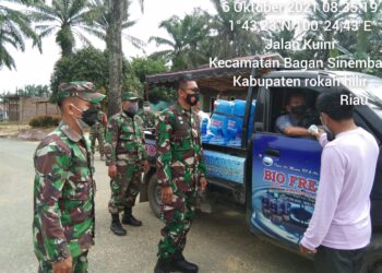 Babinsa Koramil 03/Bgs Kembali Tegakkan Prokes di Basira