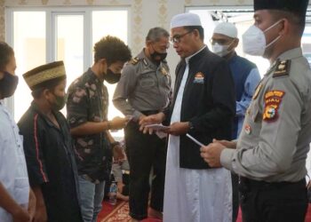 Polres Rohil Gelar Peringatan Maulid Nabi Muhammad 1443 H