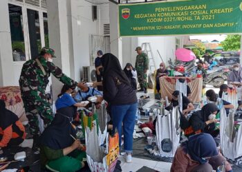 Hari Sumpah Pemuda, Kodim 0321/Rohil dan BRCN Gelar Festival Ekonomi Kreatif