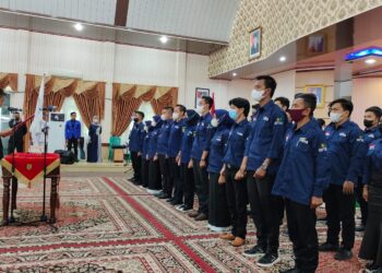 Pengurus Gerakan Milenial Rokan Hilir Bangkit Dilantik, Bupati: Milenial Harus Bisa Mandiri