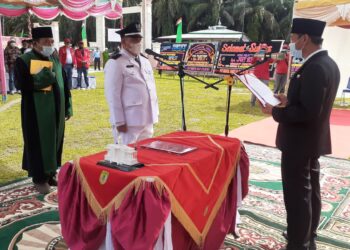 Bupati Rohil Lantik Pjs Penghulu Kasang Bangsawan Pujud