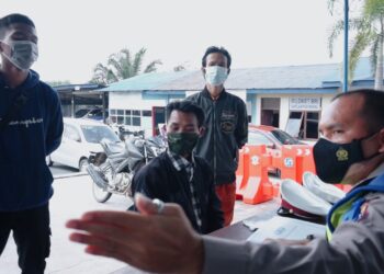 Hari Ketiga Ops Zebra, Satlantas Polres Rohil Kedepankan Polisi Humanis