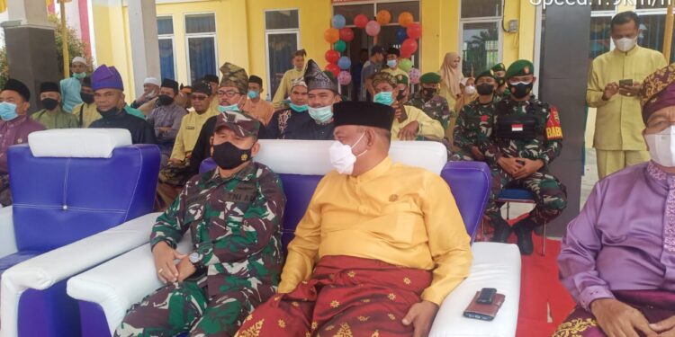 Danramil 03/Bgs Hadiri HUT Ke 7 Kecamatan Bagan Sinembah Raya