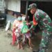Peduli Warga, Babinsa Koramil/Bgs Beri Bantuan Sembako