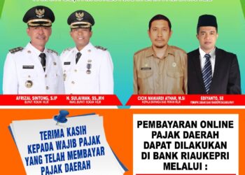 Hapus Denda, Dispenda Rohil Minta Masyarakat Segera Bayar Pajak PBB
