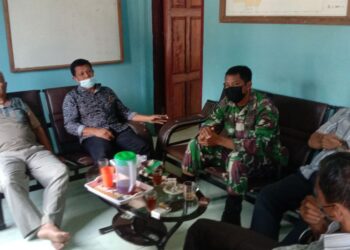 Komsos, Danpos Basira Koramil 03/Bgs Ajak Tomas Bersinergi