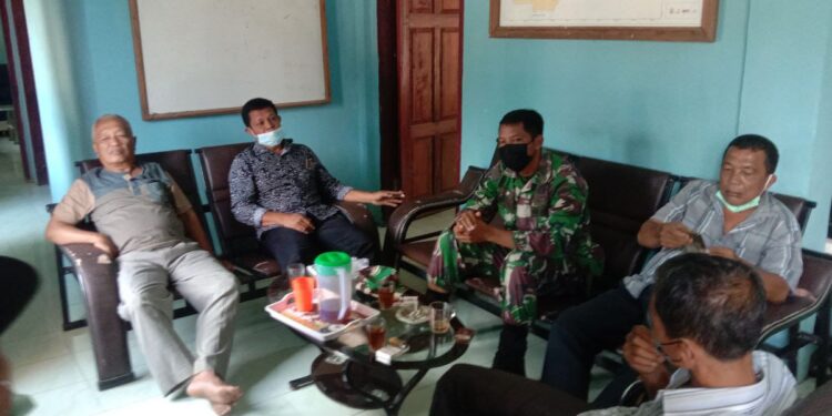 Komsos, Danpos Basira Koramil 03/Bgs Ajak Tomas Bersinergi