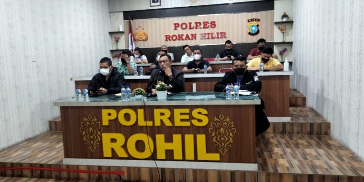Kapolres Rohil Tindak Lanjuti Commander Wish Kapolda Riau