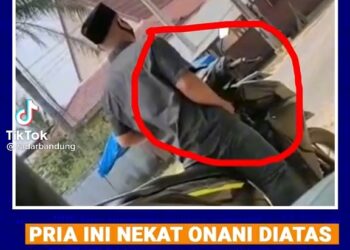 Lagi Viral, Video Pria Diduga On*ni di Atas Motor di Depan Kuburan KM 6 Baganbatu
