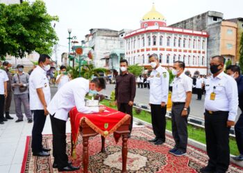 Bupati Rohil Kukuhkan 590 Pejabat Pimpinan Tinggi Pratama, Administrator dan Pengawas Serta Fungsional