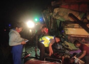 Laka di Jalinsum, Dua Supir Luka Berat dan Dua Penumpang Meninggal Dunia