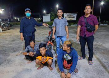 Polsek Sinaboi Ungkap Kasus Penggelapan Sepedamotor, Penadah Ikut Dibekuk