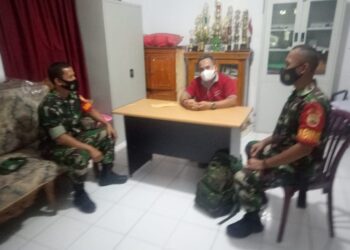 Komsos, Babinsa Koramil 03/Bgs Silaturahmi dengan Penghulu