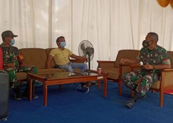 Sediakan Rest Area, Babinsa Koramil 03/Bgs Komsos dengan Pemudik