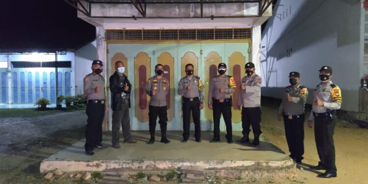 Berikan Rasa Aman, Kapolsek Bagan Sinembah Pimpin Patroli Skala Besar