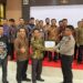 Paduan Suara Pria Pesparawi Rohil Tampil di Binrohtal Polres Rohil