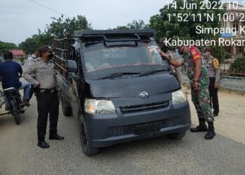Penegakkan Prokes Kembali Ditingkatkan Babinsa Koramil 03/Bgs