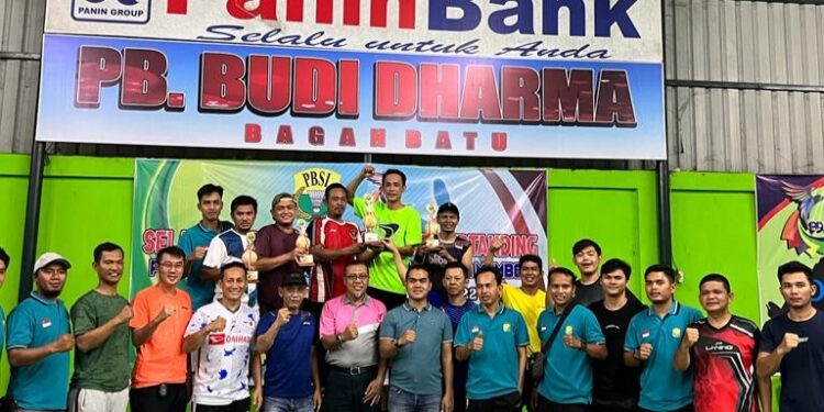 Ketua PBSI Hadiri Final Kejuaraan Member BP Budi Dharma Baganbatu
