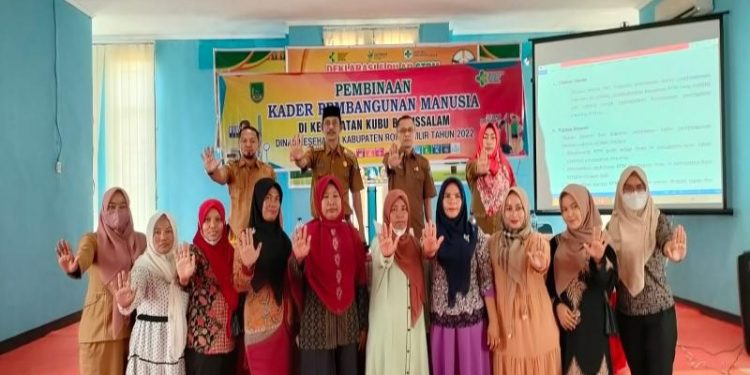 Diskes Rohil Terus Gencarkan Pembangunan Manusia