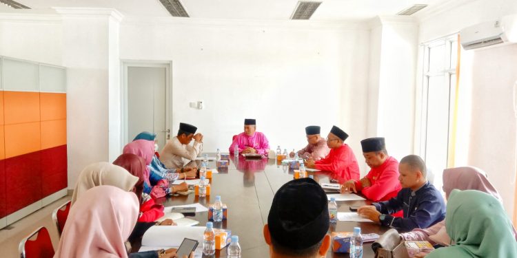 Rapat Persiapan Penilaian Ombudsman RI Tahun 2023, 8 OPD Di Rohil Turut Hadir