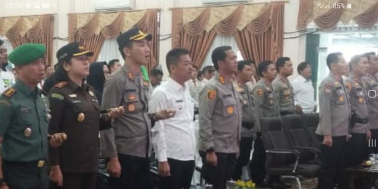 Launching Polisi RW dengan tema Pengembangan Strategi Polmas di Polres Rokan Hilir