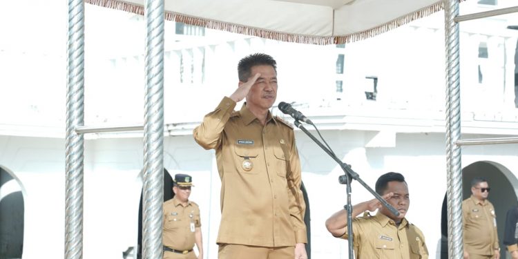 Pimpin Apel, Bupati Rohil Ingatkan ASN Terus Tingkatkan Disiplin