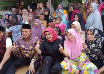 Turun ke Rohil, Dewi Juliani Perkenalkan Diri Maju Caleg DPR RI Dapil Riau 1