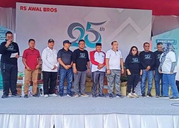 RS Awal Bros Bagan Batu Bantu 2.000 Warga dengan Iuran Gratis BPJS Kesehatan 