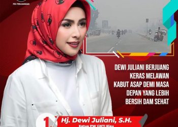 Dewi Juliani: Perangi Karhutla, Ciptakan Masa Depan Udara Riau yang Bersih dan Sehat