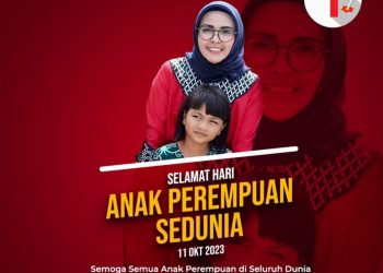 Hari Anak Perempuan Sedunia, Dewi Juliani Berharap Tumbuh dan Berprestasi