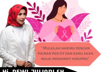 Hari Kanker Payudara Sedunia, Dewi Juliani Ingatkan Wanita Untuk CERDIK