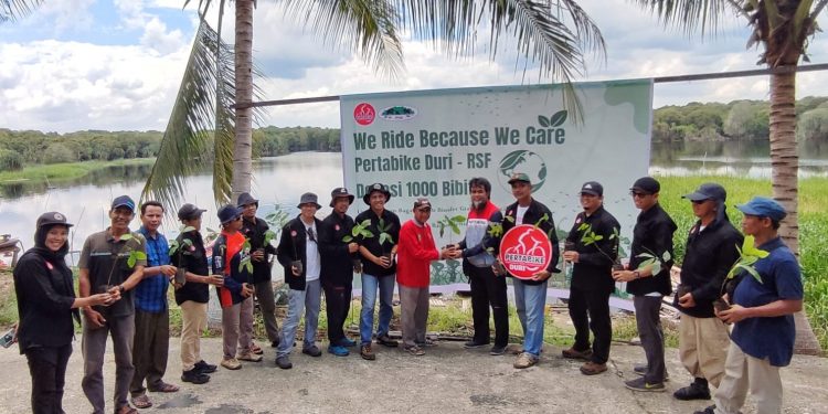 Tekan Emisi Karbon, PHR Tanam 1.200 Bibit Pohon di Kawasan Bagan Benio