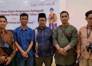 Lakukan Sosialisasi, Bawaslu Riau Ajak Media Berperan Dalam Pengawasan Pemilu Serentak 2024