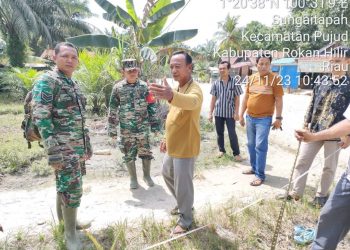 Koramil 0321-06/Tanjung Medan Dapat Hibah Tanah untuk Pos Babinsa