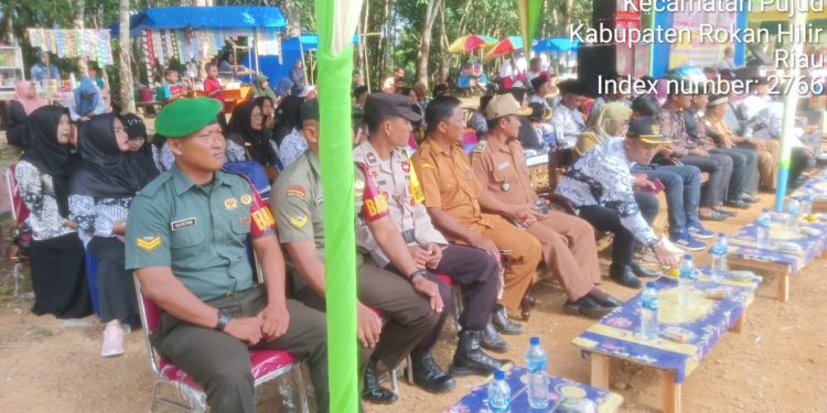 Babinsa Koramil 0321-06/Tanjung Medan Hadiri Upacara HUT PGRI