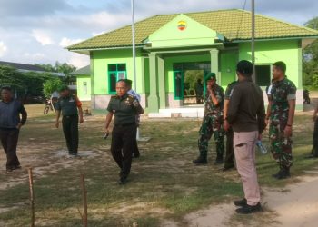Kasiren 031/WB Kunjungi Rohil Verifikasi Persiapan Koramil 0321/Tanjung Medan